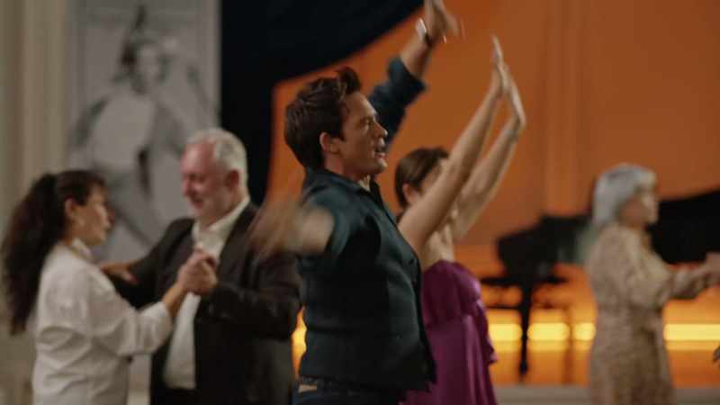 He can teach you to dance and he will make a good undercover
