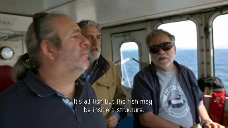 He can't determine if they're natural or man-made