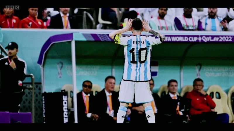 He celebrates a goal with this gesture
