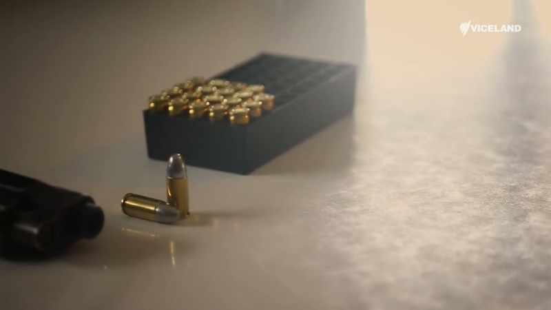 He chose to use the same .45mm ammunition as the Colt 1911
