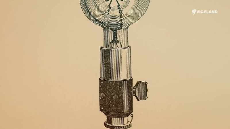 He claimed to have invented the light bulb