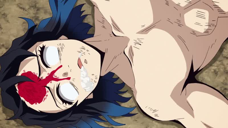 He collapsed!
