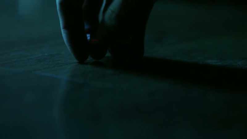 He collected the shell casings, the rifle