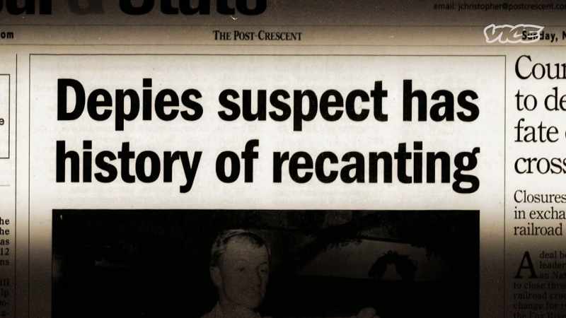 He confesses and then recants