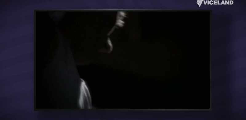 He continues slicing into her head and neck