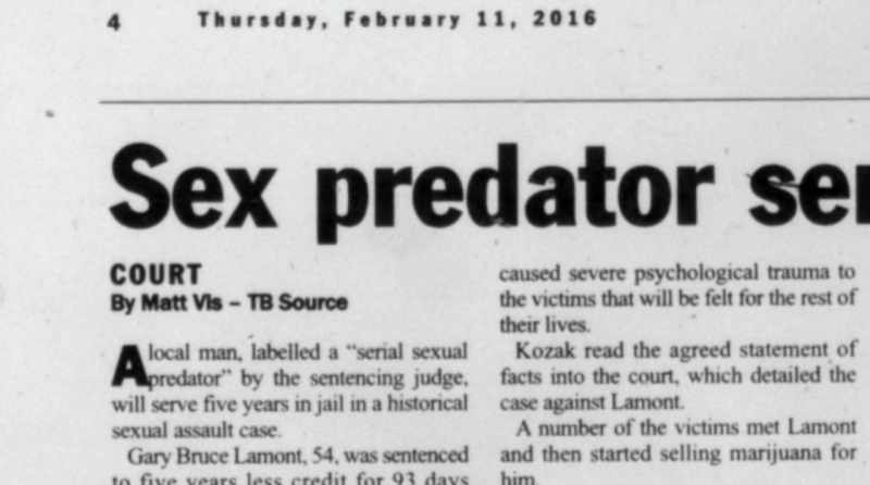 He was convicted and sentenced to five years in federal prison