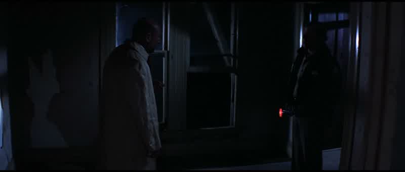 He could have seen her through this window