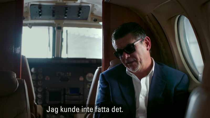 He could not believe that we in the submarine