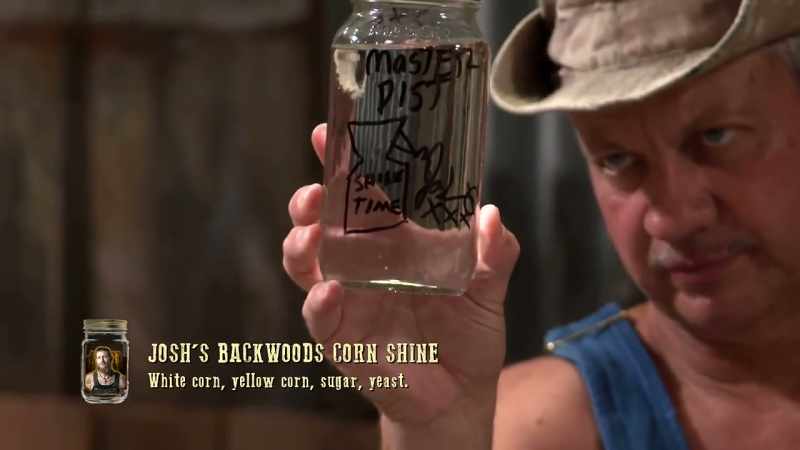 He couldn't spell distiller, so he just spelt dist. -Yeah