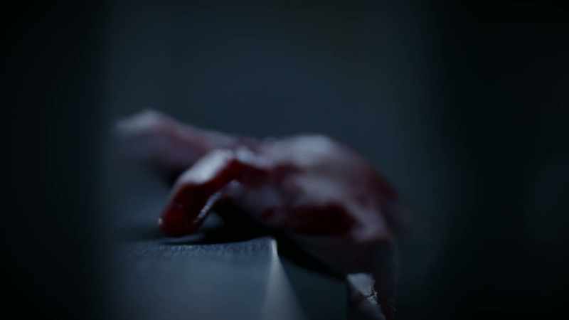 He crawled up the stairs... [ groaning ]