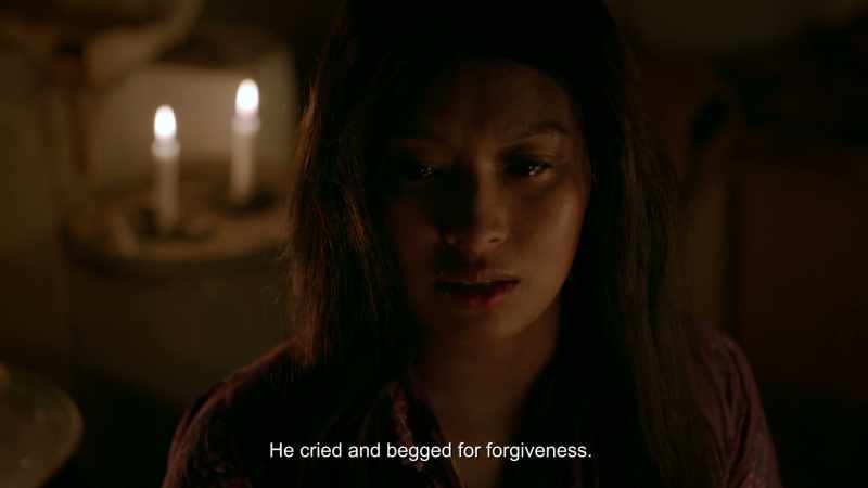 He cried and begged for forgiveness
