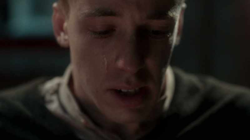 He cries when the children come near him