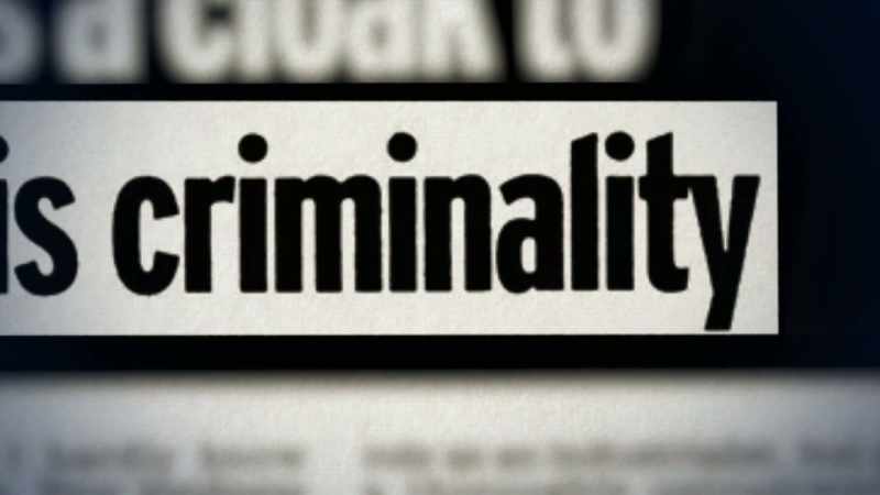 He decided that he was going to expose his father as a criminal