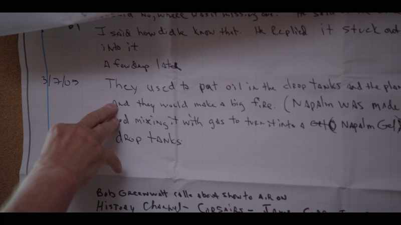 He... he described how they made napalm bombs