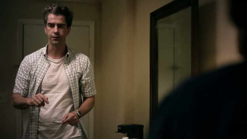 He did come in here looking for a young woman