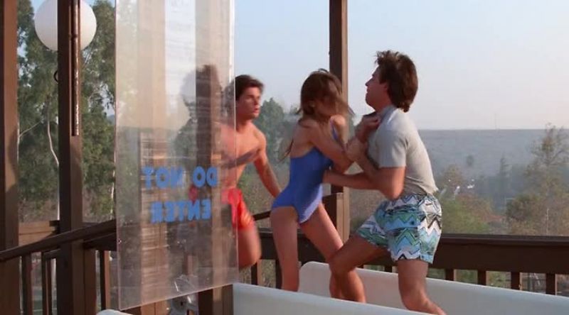 HE DID IT. HE DID EVERYTHING. THE PUMP, THE SLIDE