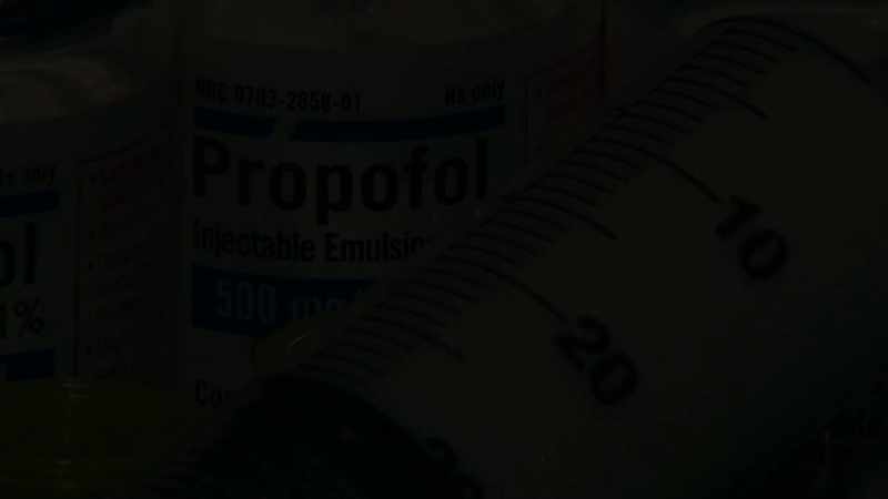 He did not tell them about the Propofol