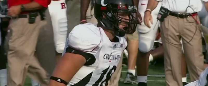 He does a couple wildcat formations where he's the quarterback