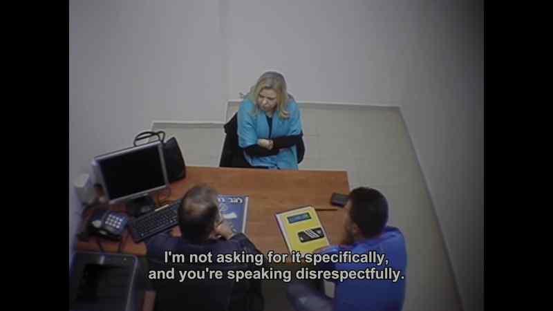 He doesn't ask specifically, and he's speaking disrespectfully