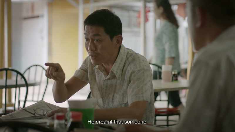He dreamt that someone