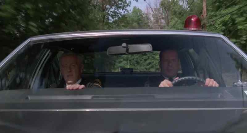 He drives like a cop