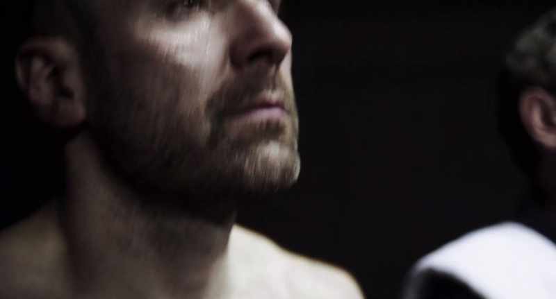 He enters the ring