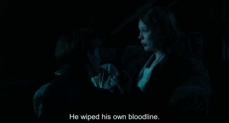 He has erased his own bloodline