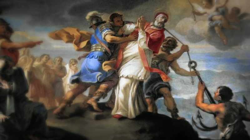 He himself executed his cousin, clement of Rome