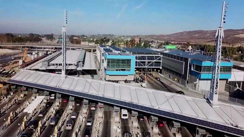 He figures that the San Ysidro border crossing