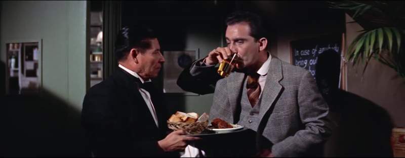 He fired the cook for using fresh peas and started to cut the whiskey more