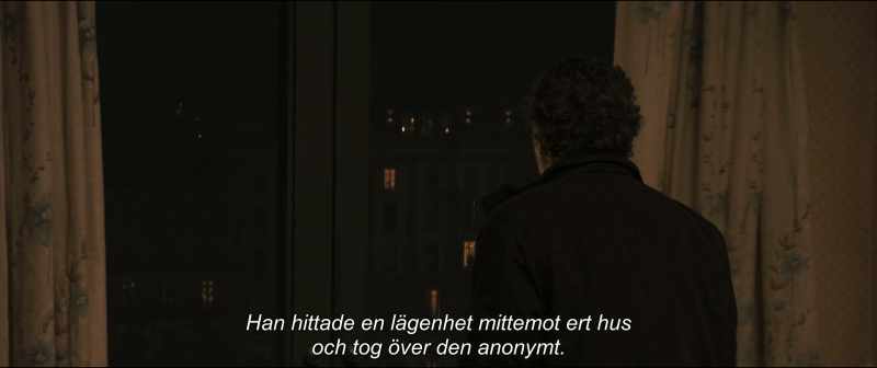 He found a vacant room opposite your building