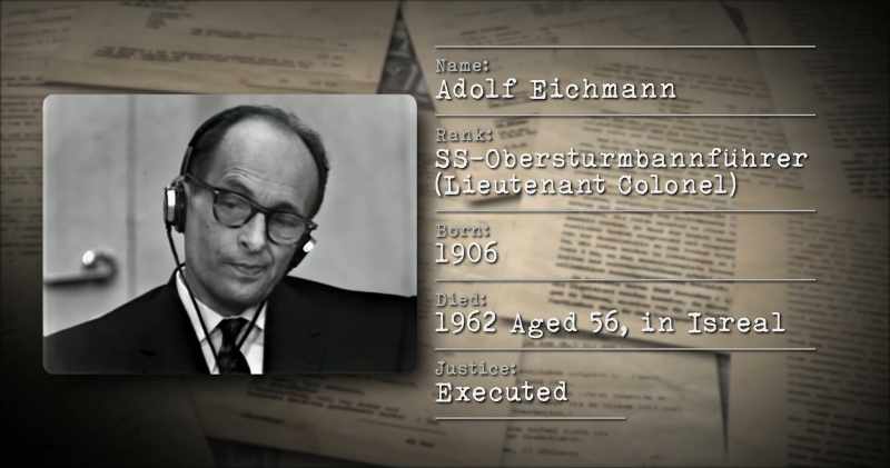 He was found guilty and executed in 1962