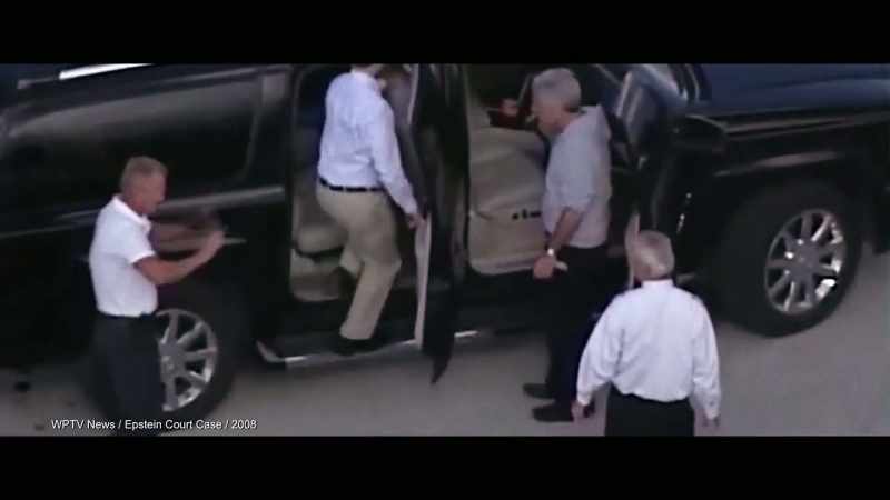 He was getting off his private jet at PBIA