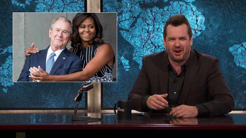 HE GOES AROUND WITH MICHELLE