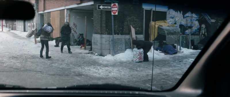 He goes to homeless shelters