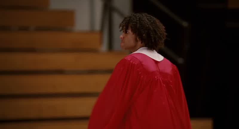 He goes up for the shot and it's good!