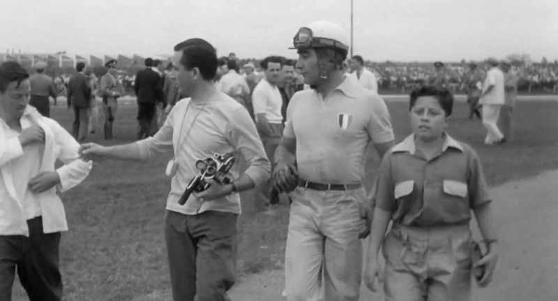He got into racing because it was a big macho deal