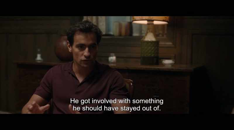 He got involved with something he should have stayed out of