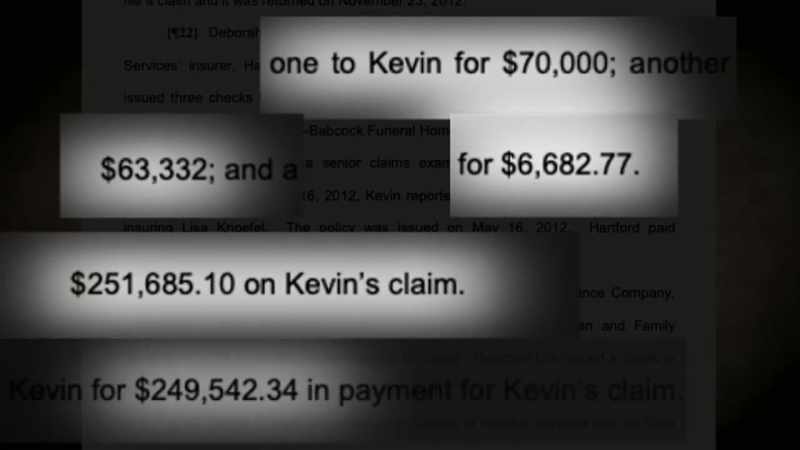 He got more than $750,000 after lisa's death