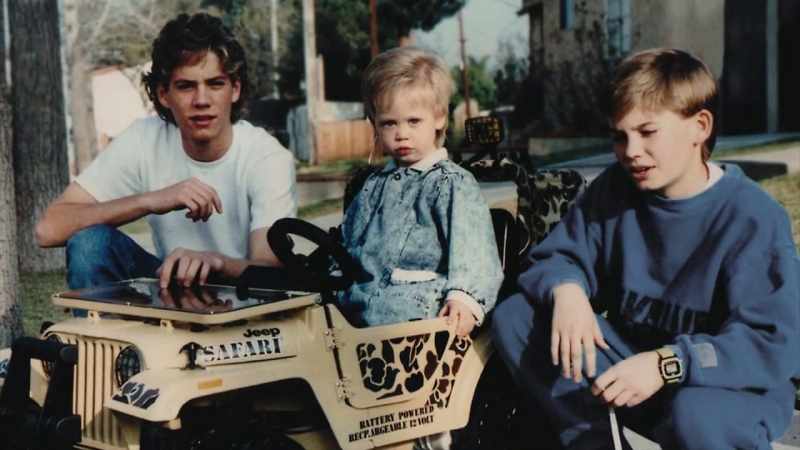 He grew up, he had a tough dad