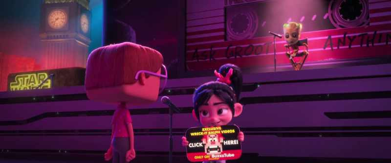 He is Groot, I am Vanellope, click here to meet Wreck-It Ralph