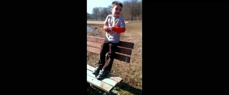 He had just turned six, and, um