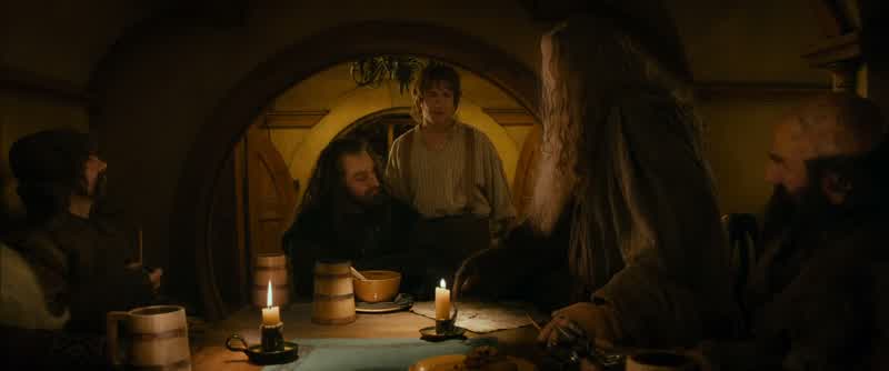 Well I'm afraid I have to agree with Mr BagginsHe's hardly burglar materialNopeAye the Wild is no place for gentle folk who can neither fight nor fend for themselves