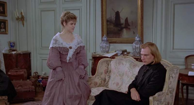 He hasn't fallen in love He has succumbed to her