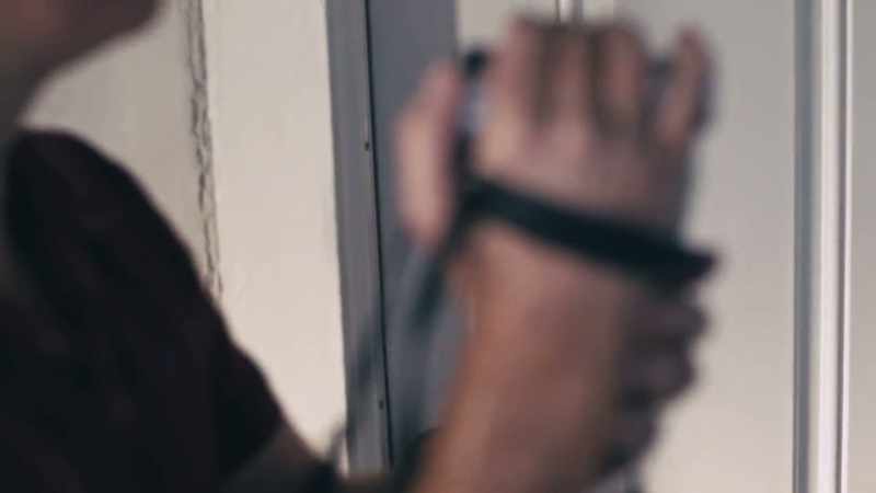 He had his camera rolling, and we knocked on that door