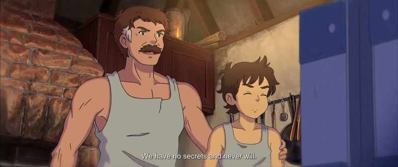 He and I don't keep secrets from each other... And we never will