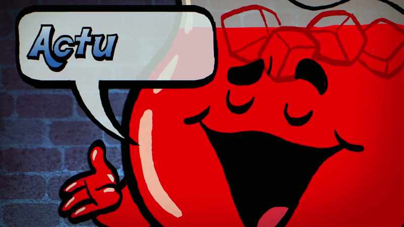 He, I guess, is aware when people buy Kool-Aid