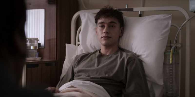 He was ill and he infected you, but that version's a bit easy