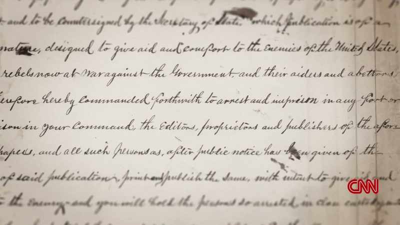 HE IMPRISONED PEOPLE. AND THE LINCOLN ADMINISTRATION