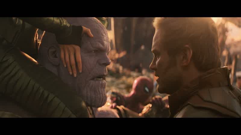 He is in anguishGoodHe He mournsWhat does this monster have to mournGamoraWhatHe took her to VormirHe came back with the Soul Stone